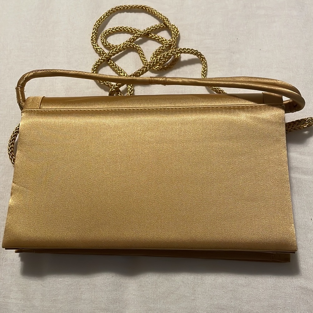 Valerie Stevens gold clutch - Picture 3 of 5